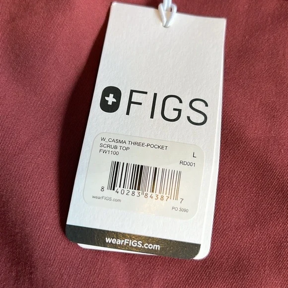 Figs Casma Three-Pocket Scrub Top - Picture 8 of 8